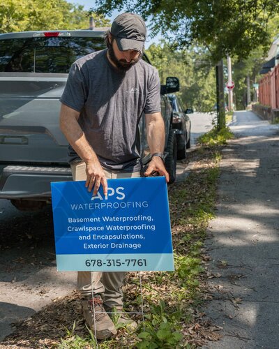 APS Waterproofing team member