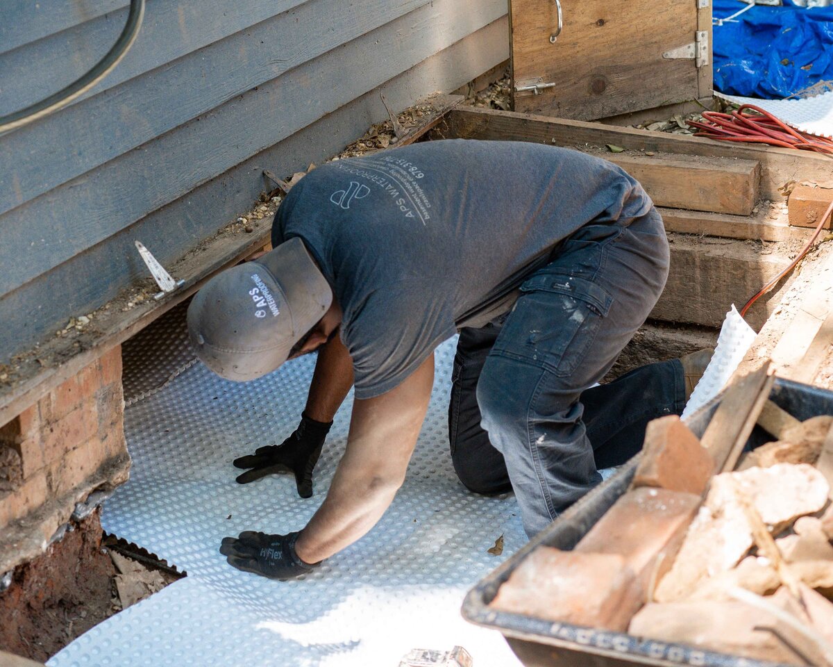 Basement and crawlspace waterproofing services in Atlanta